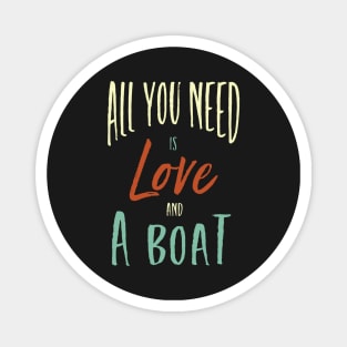 Funny Boating Phrase for Boater Magnet